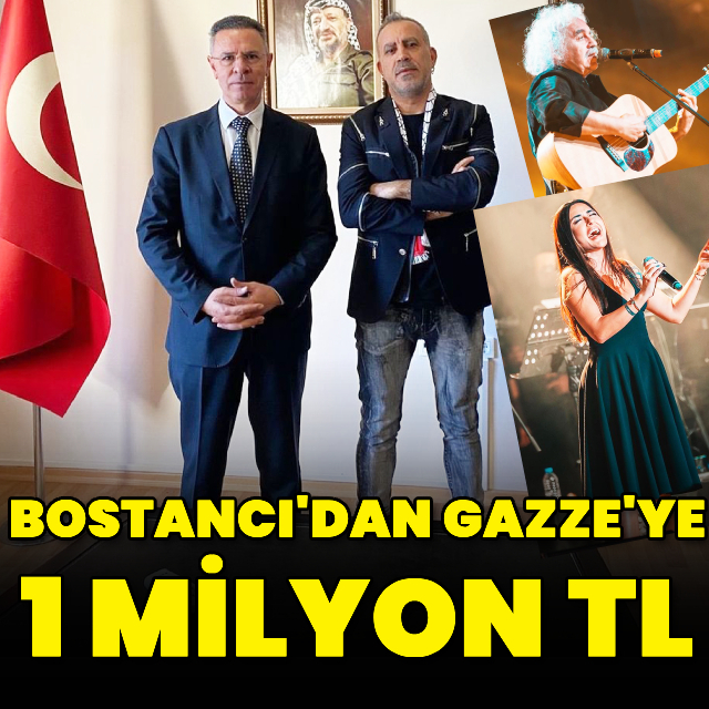 Bostancı'dan Gazze'ye 1 milyon TL