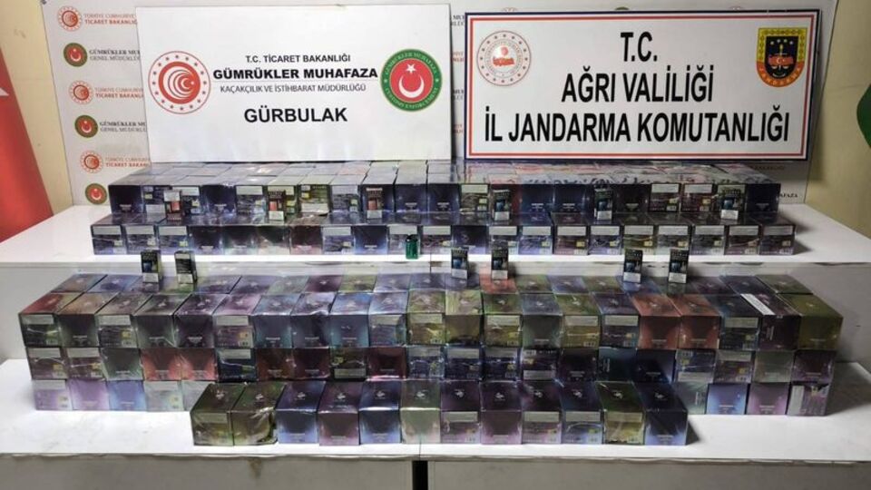 Ağrı'da sigara kaçakçılığı operasyonu: 3 gözaltı