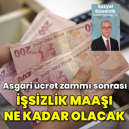 İşsizlik maaşı asgari ücretle artıyor