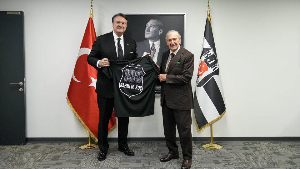 Koç'tan Arat'a tebrik ziyareti