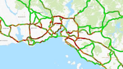 İstanbul'da yılbaşı trafiği!