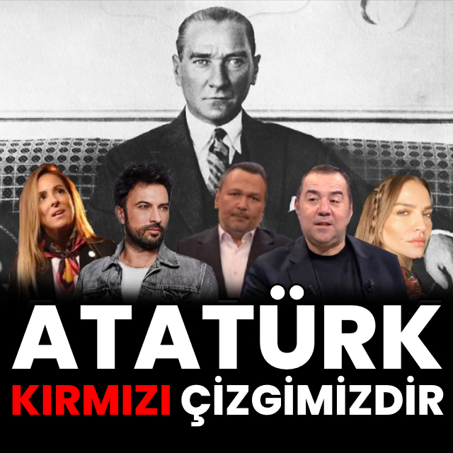 "Atatürk, kırmızı çizgimizdir"