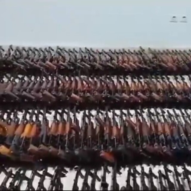Zap'ta 467 adet AK-47 ele geçirildi
