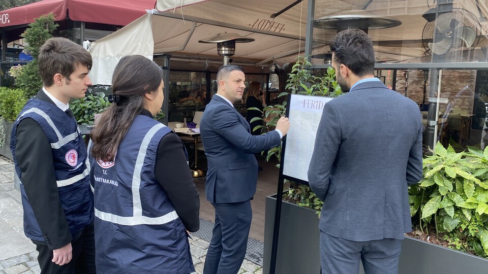 Menü asmayana ürün başına 2 bin 172 TL ceza
