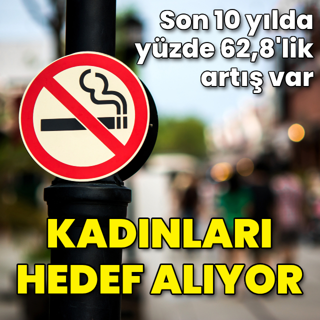 Tütün endüstrisi kadınları hedef alıyor