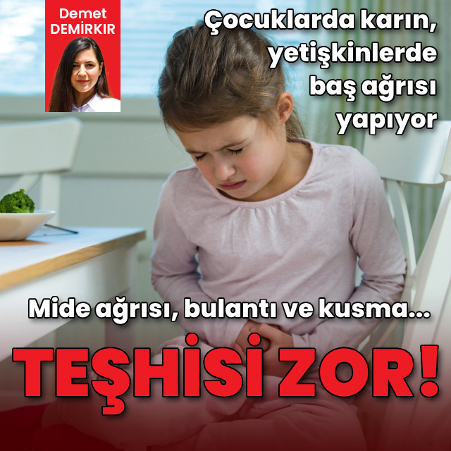 Karın migreni çok zor teşhis ediliyor!