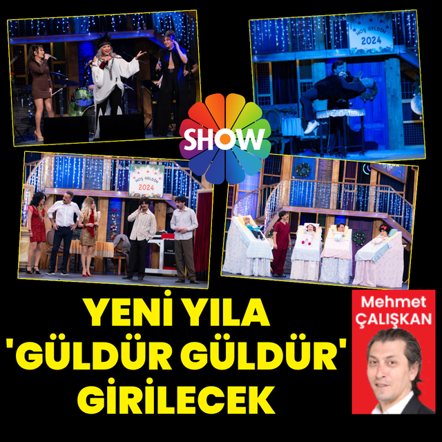 Yeni yıla 'Güldür Güldür' girilecek