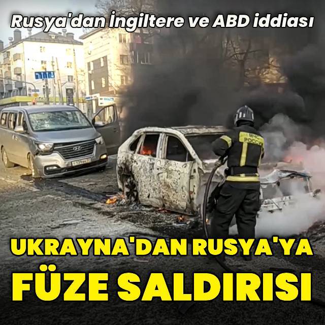 Ukrayna'dan Rusya'ya füze saldırısı