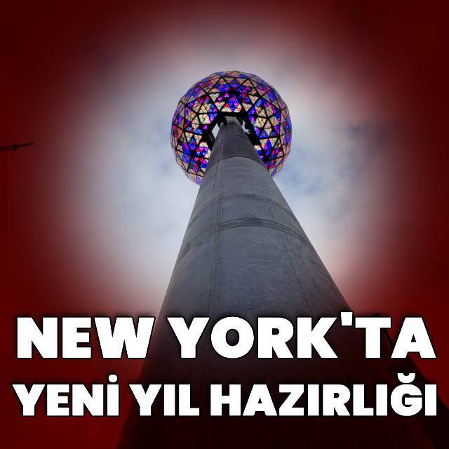 New York'ta yeni yıl hazırlığı