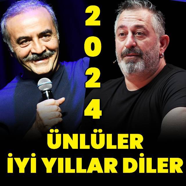 Ünlüler iyi yıllar diler