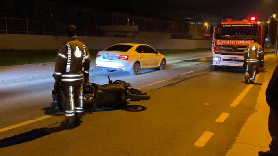 Beykoz'da motosiklet kazası: 1 ölü