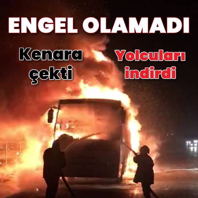 Alev alev yandı!