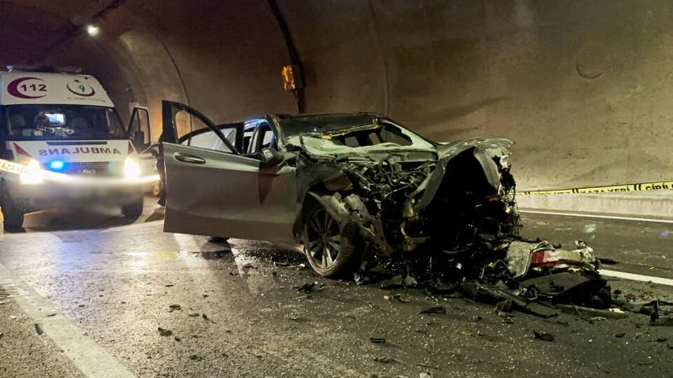 Ilgaz Tüneli'nde feci kaza: 1 ölü