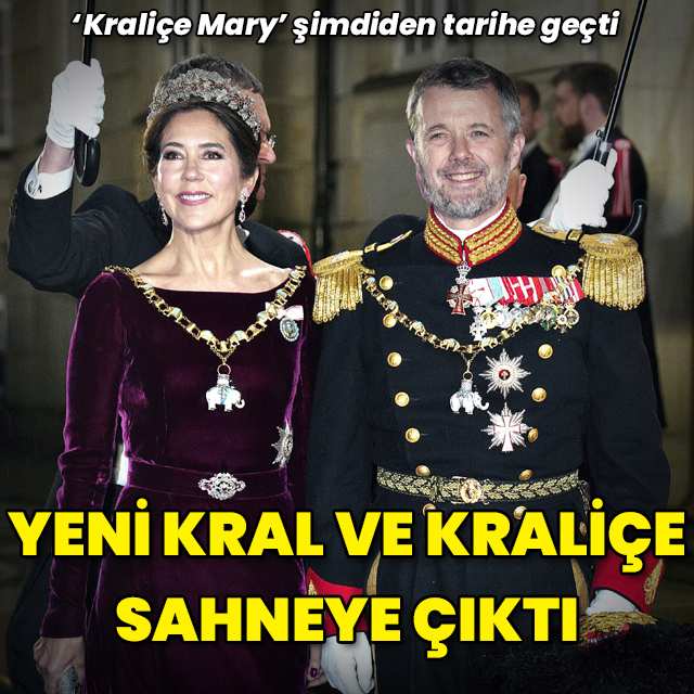 'Kraliçe Mary' sahnede