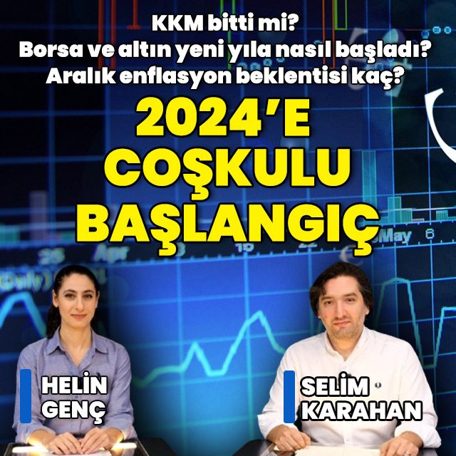 Borsa ve altın 2024'e nasıl başladı?
