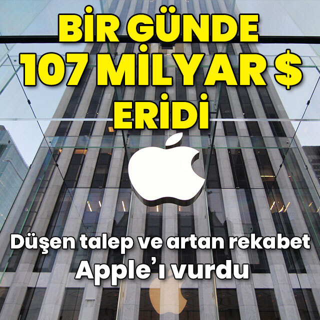 1 günde 107 milyar dolar eridi