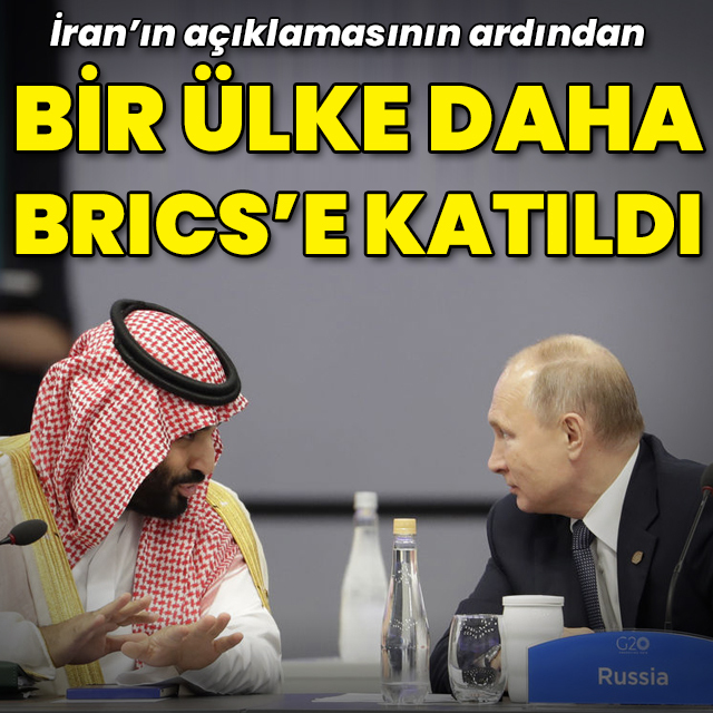 Bir ülke daha BRICS'e katıldı