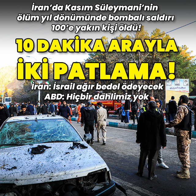 Kasım Süleymani'nin ölüm yıl dönümünde İran'da peş peşe patlama!