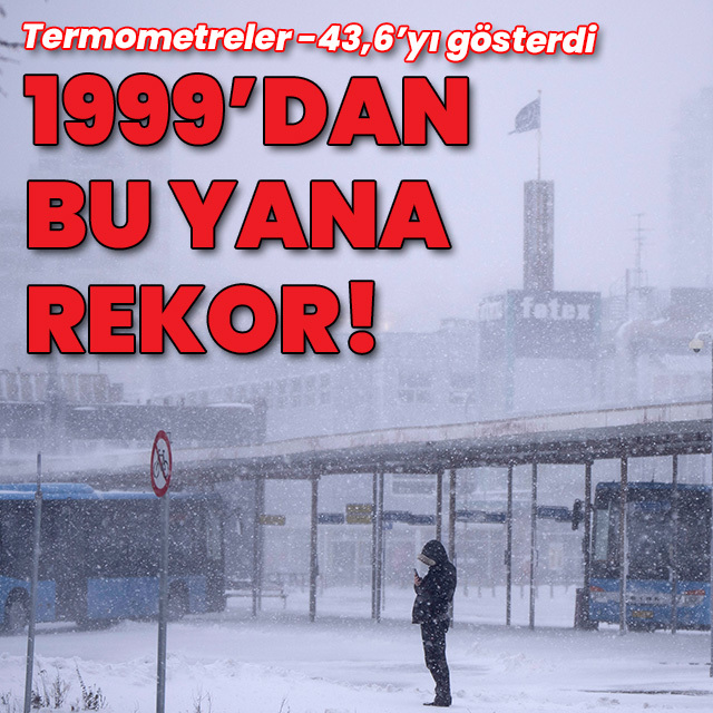 "Son 25 yılın en soğuk günü!"