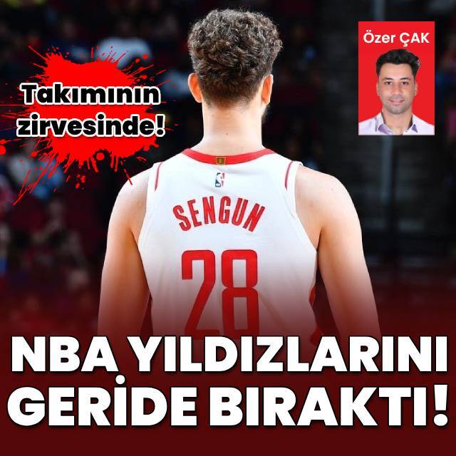 NBA yıldızlarını geride bıraktı!