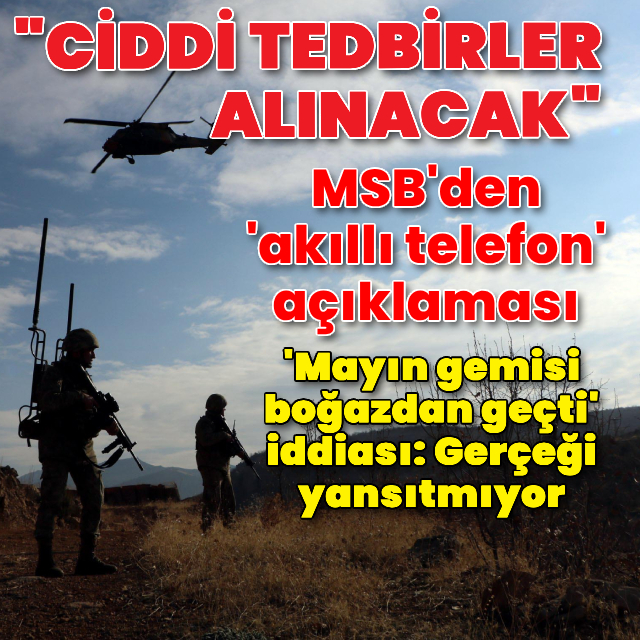 MSB'den 'akıllı telefon' açıklaması