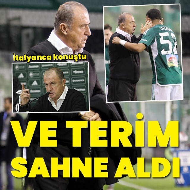 Terim ilk maçına çıktı!