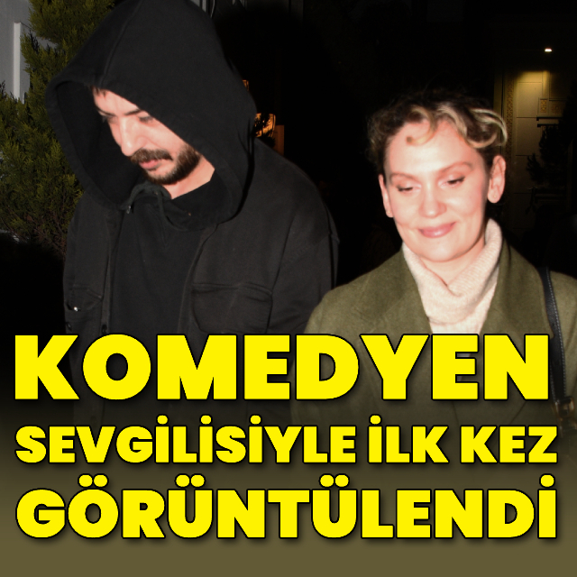 Sevgilisiyle ilk kez görüntülendi