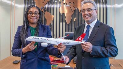 THY İngiliz bakanı ağırladı