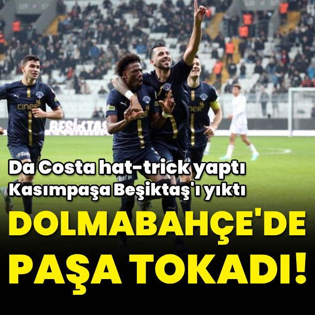 Dolmabahçe'de Paşa tokadı!