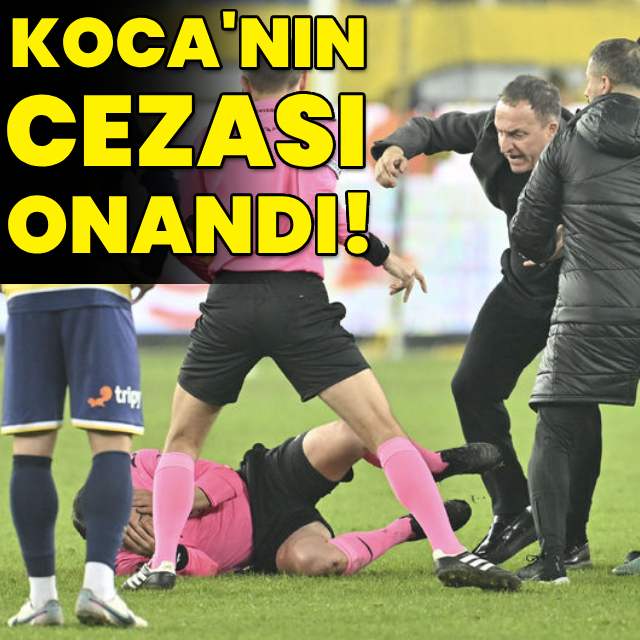 Tahkim Kurulu, Koca'nın cezasını onadı!