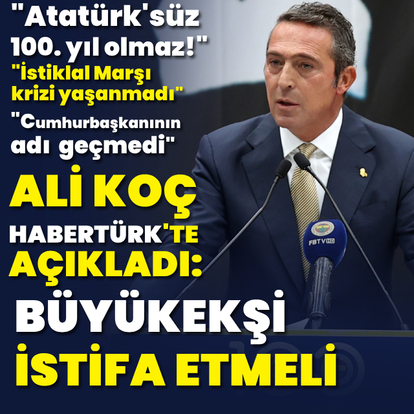 "TFF Başkanı istifa etmeli"