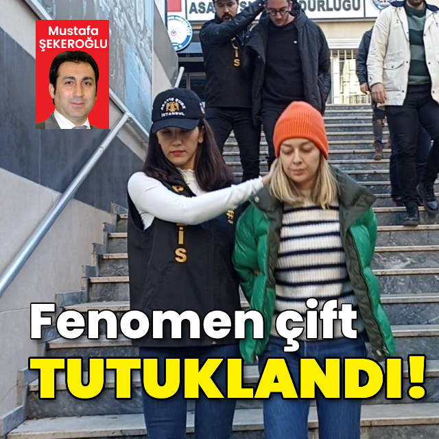 Fenomen çift tutuklandı