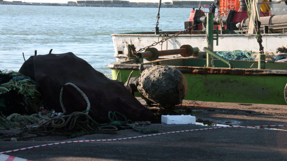 Zonguldak'ta deniz mayını bulundu