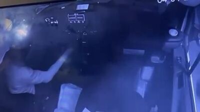 Kaçırılan öğrenci servisindeki panik anları kamerada!