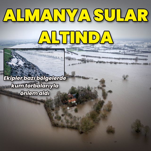 Almanya'da sel uyarısı