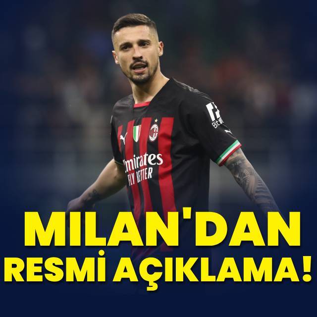 Krunic için resmi açıkla geldi!