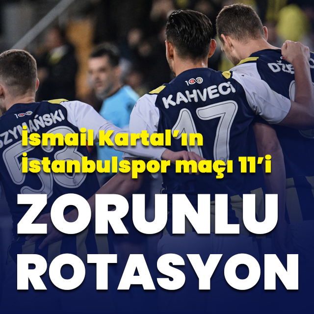 Fenerbahçe, Süper Lig'de İstanbulspor'a konuk olacak