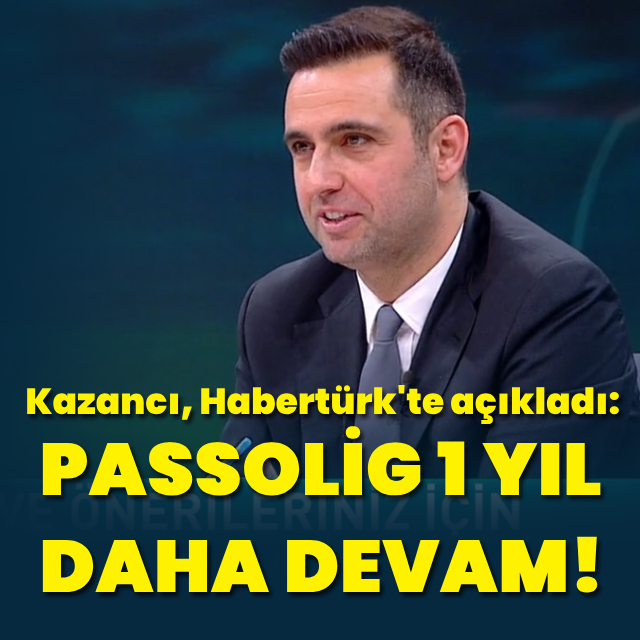 Passolig bir yıl daha devam edecek!