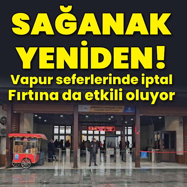 Hem sağanak hem fırtına etkili oluyor!