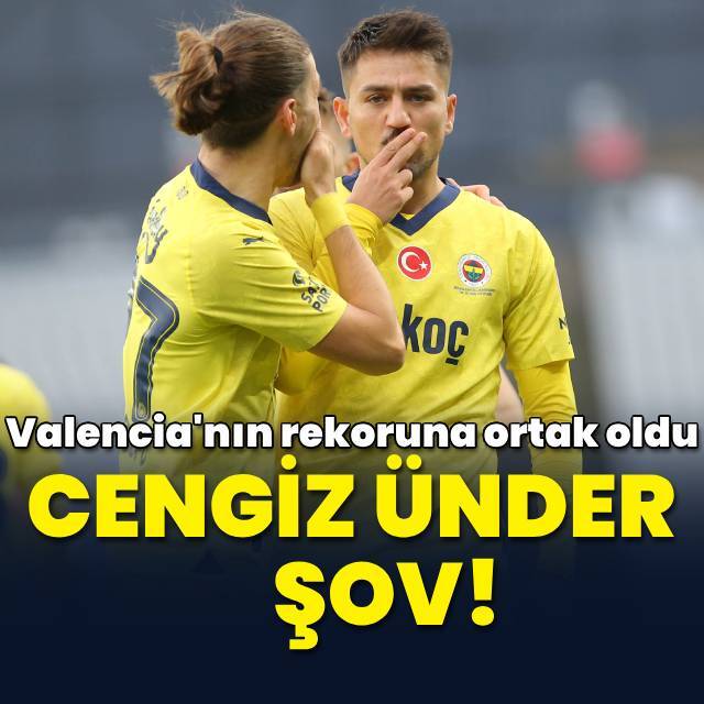 Cengiz Ünder şov!