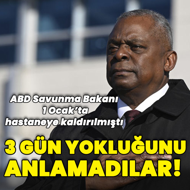 ABD Savunma Bakanının yokluğunu fark etmediler