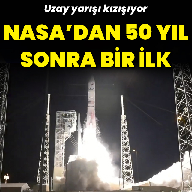 NASA'dan 50 yıl sonra bir ilk