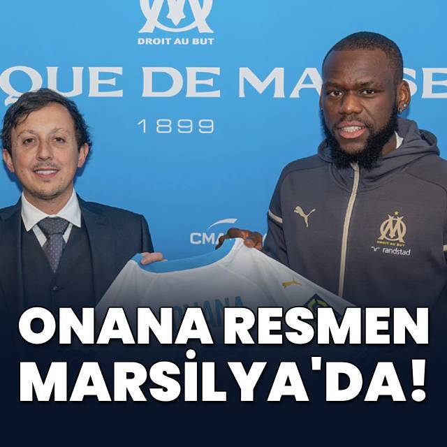 Jean Onana, Marsilya'da!