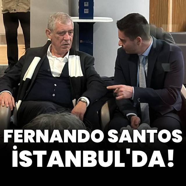 Fernando Santos, İstanbul'da!