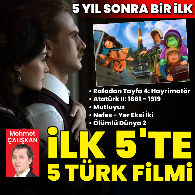 5 yıl sonra bir ilk