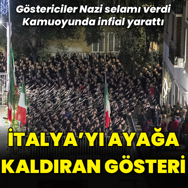 İtalya'da büyük tepki çeken etkinlik