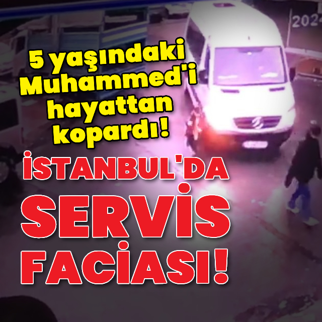 İstanbul'da kahreden servis faciası!