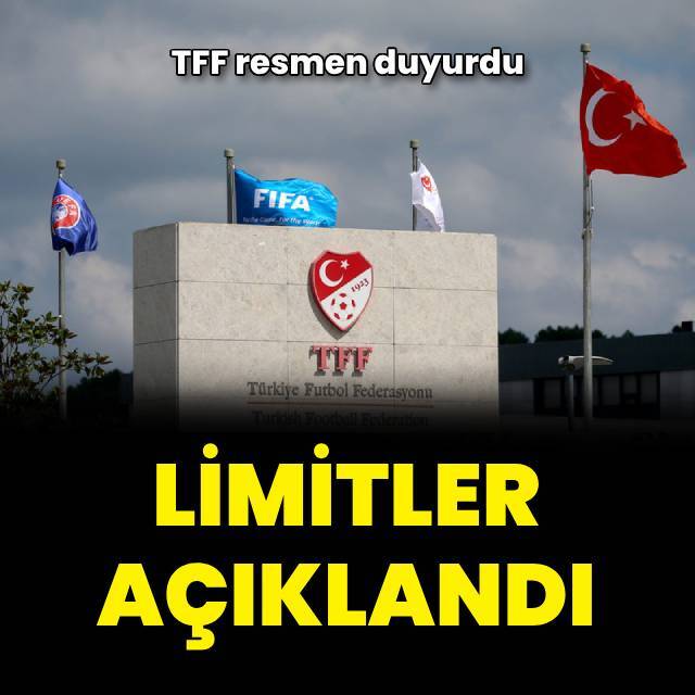 Harcama limitleri belli oldu!