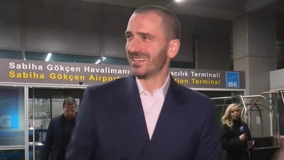 Bonucci İstanbul'da!