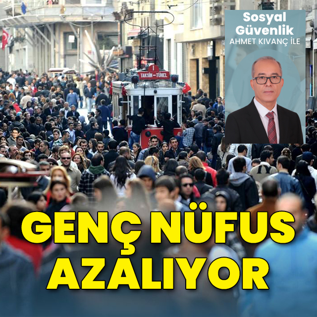 Genç nüfus azalıyor